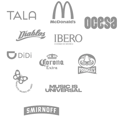 Marcas con las que Publifeel ha trabajado
